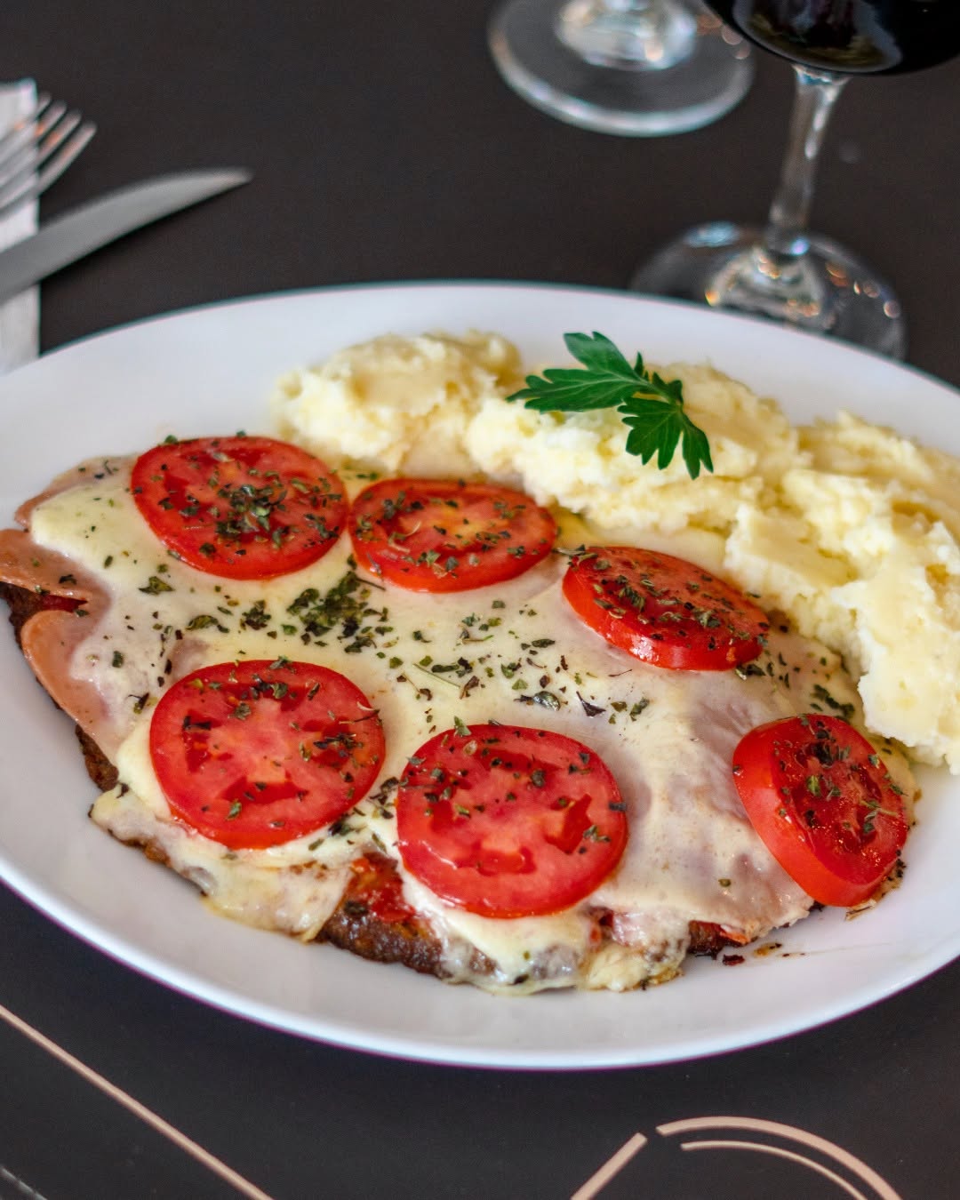 Milanesa a la Napolitana